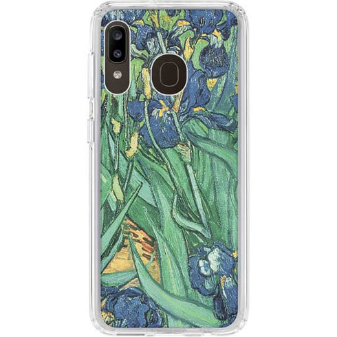 Vincent Van Gogh Irises Galaxy A20 Clear Case